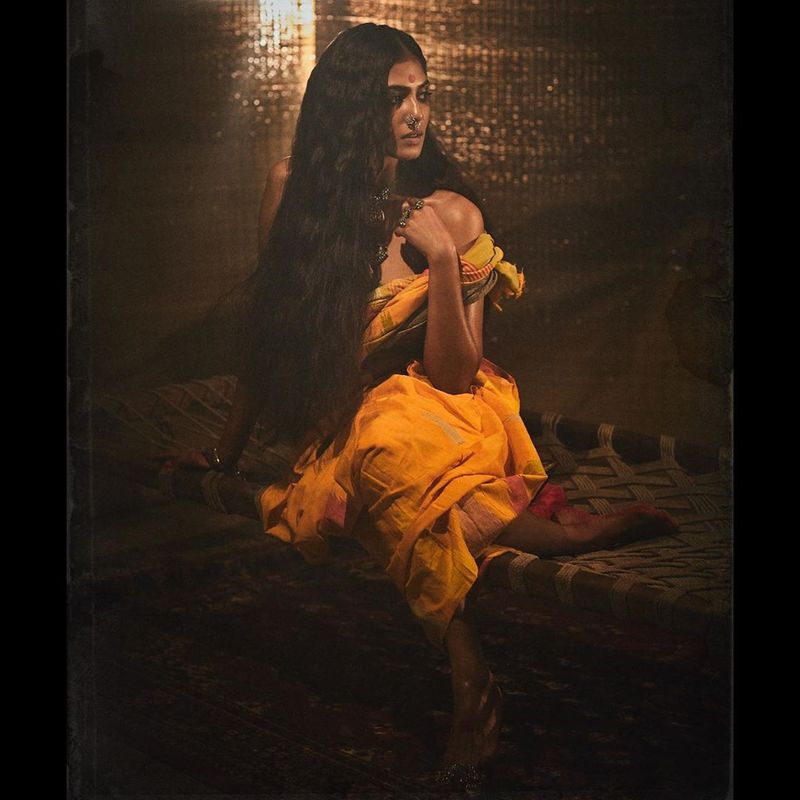 Malayali Beauty Malavika Mohanan Tribal Photoshoot