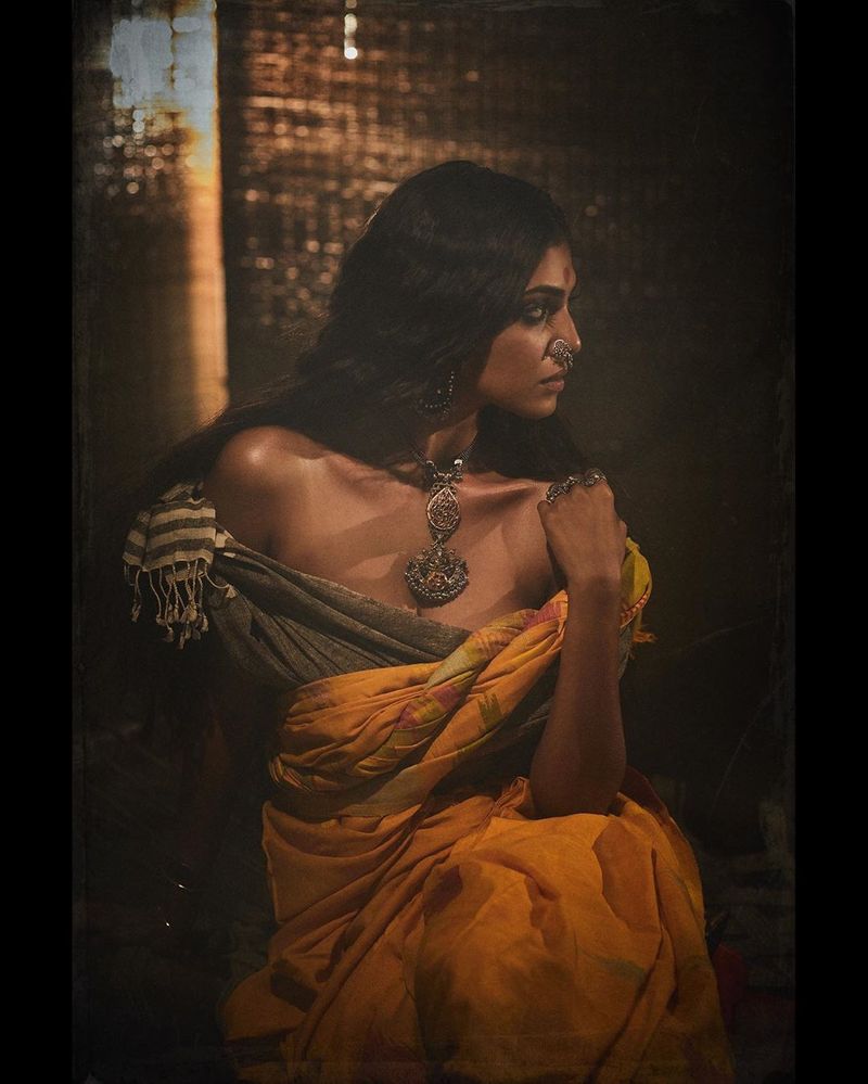 Malayali Beauty Malavika Mohanan Tribal Photoshoot