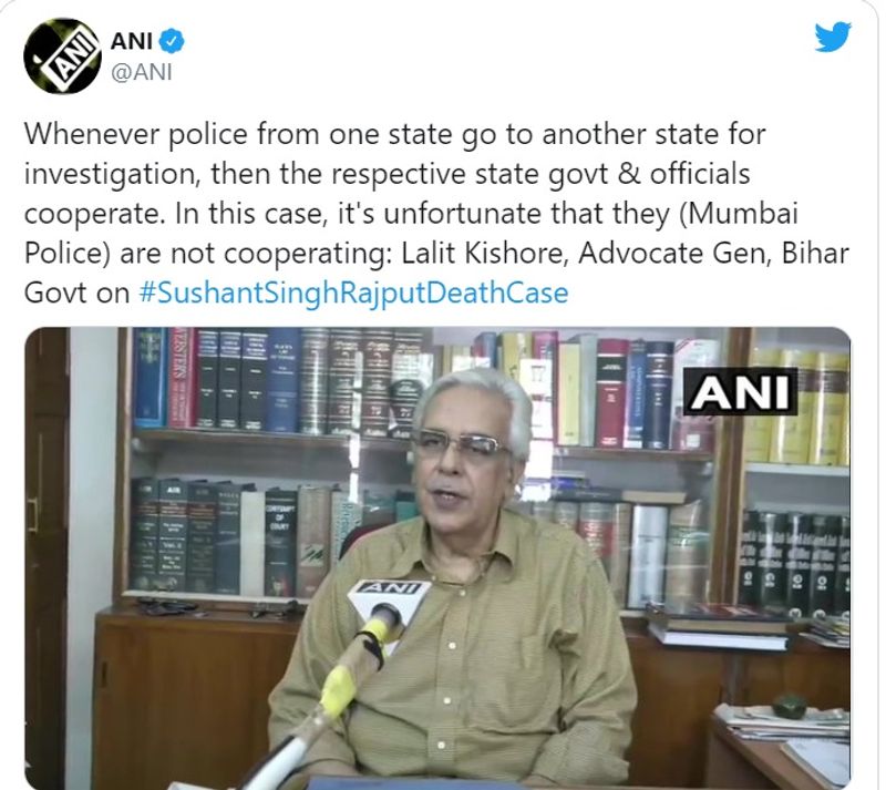 Sushant case: Bihar government reaches Supreme court, Bihar police investigating with the help of auto in Mumbai, not getting supportASA