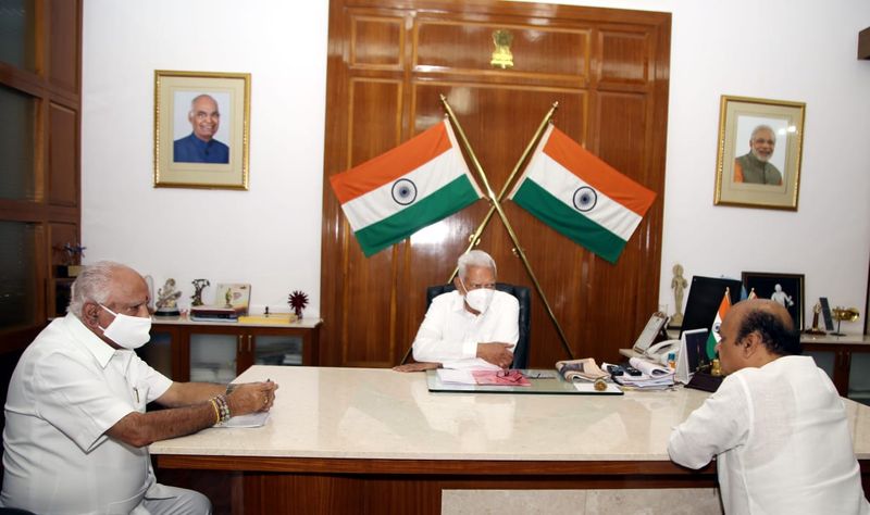 Here Is reasons of Yediyurappa Meets Governor vajubhai vala
