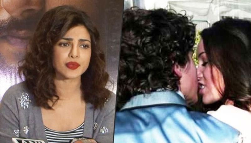 Priyanka Chopra husband Nick Jonas first kiss was outside pizza shop he kissed Miley Cyrus