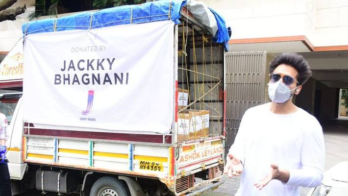 Jackky Bhagnani extends his support to 600 dancer families during lockdown Jackky Bhagnani extends his support to 600 dancer families during lockdown