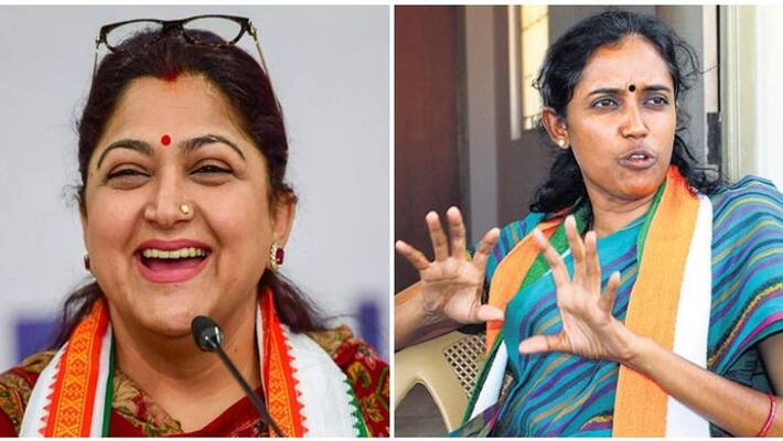 Jothimani attacked actress Kushboo Jothimani attacked actress Kushboo