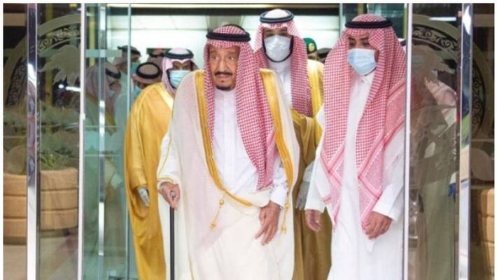 saudi ruler King Salman left hospital after successful surgery saudi ruler King Salman left hospital after successful surgery