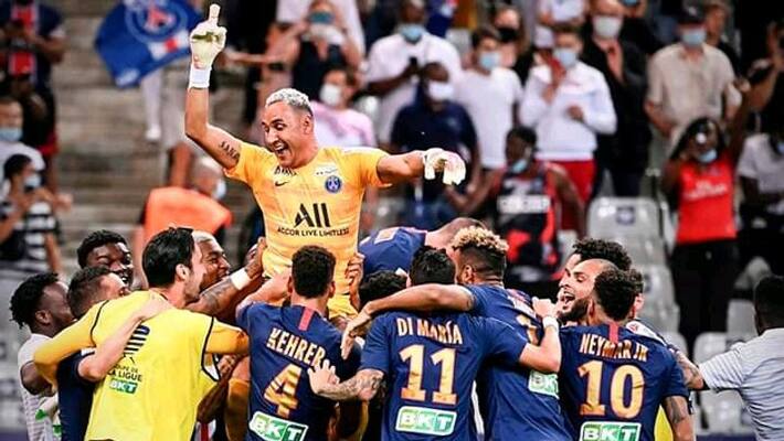 PSG beats Lyon in Penalty shoot-out. PSG beats Lyon in Penalty shoot-out.