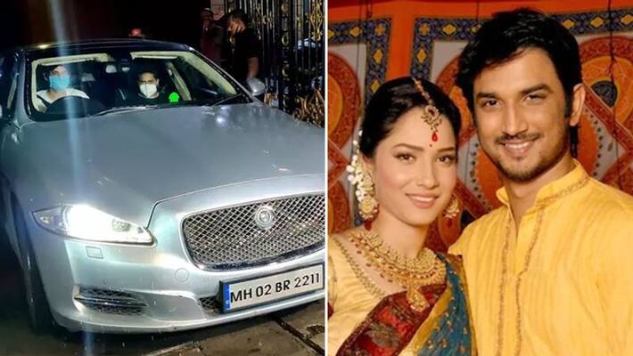 Sushant Singh Rajput Suicide case Bihar Police team Went to interrogate anita lokhande home And then Actress gives them luxury car for return KPY Sushant Singh Rajput Suicide case Bihar Police team Went to interrogate anita lokhande home And then Actress gives them luxury car for return KPY