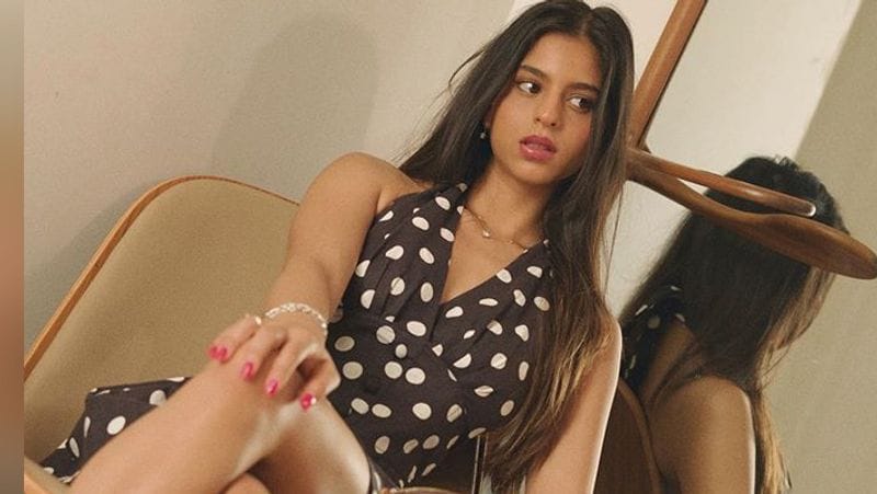 shahrukh khan daughter Suhana Khan share photos in polka dotted dress looking like Queen KPJ