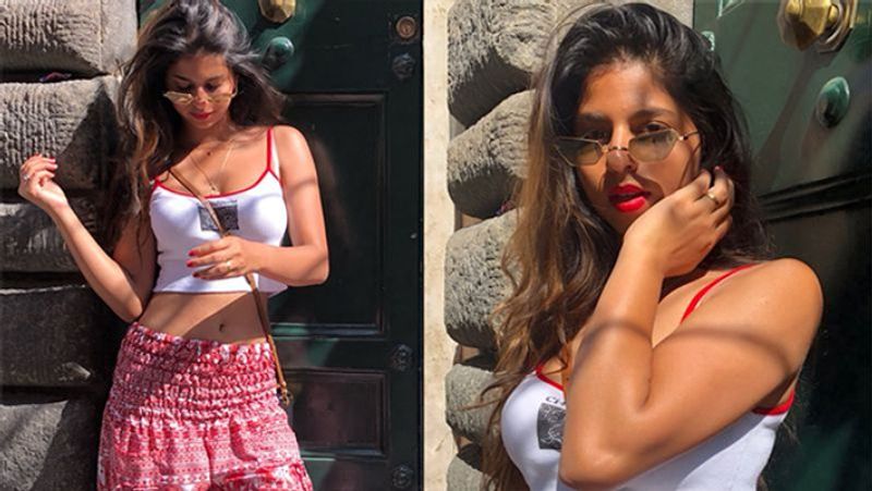 shahrukh khan daughter Suhana Khan share photos in polka dotted dress looking like Queen KPJ