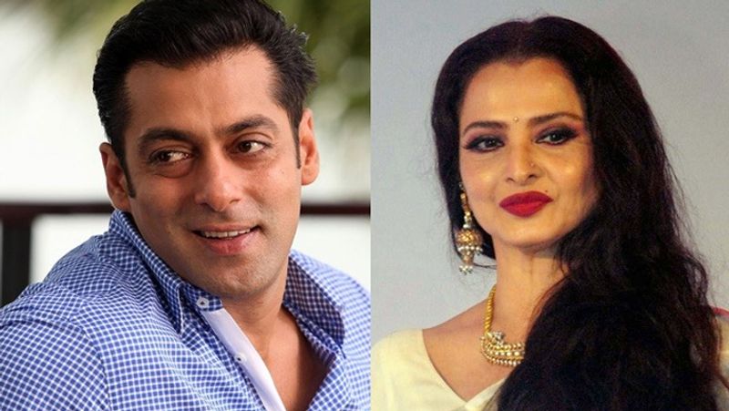 when salman khan wants to marry 11 year elder bollywood actress rekha here is the truth KPJ