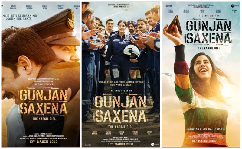 Janhvi Kapoor as Gunjan Saxena The Kargil Girl Trailer