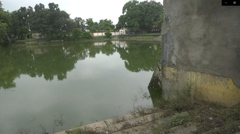 Where Mother Sita used to take bath now the situation is frightening the priest said no one takes care kpl