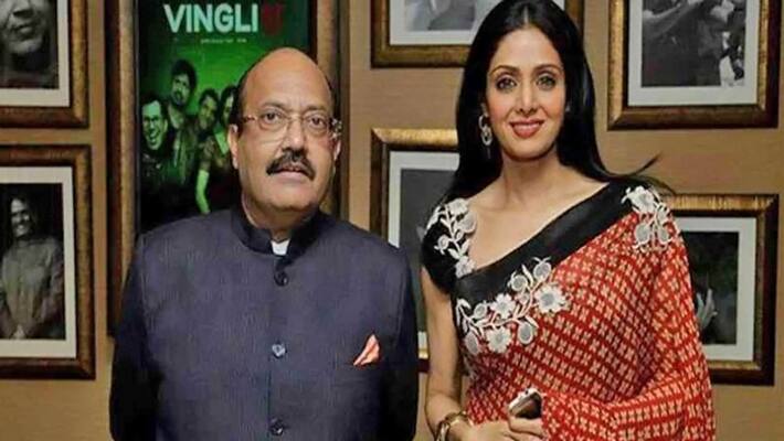 Amar Singh wept bitterly after Sridevi death KPG Amar Singh wept bitterly after Sridevi death KPG