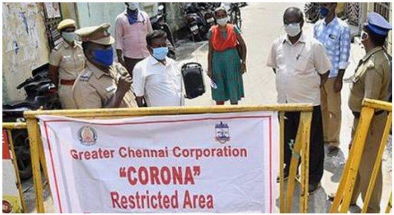 Corona status in chennai city