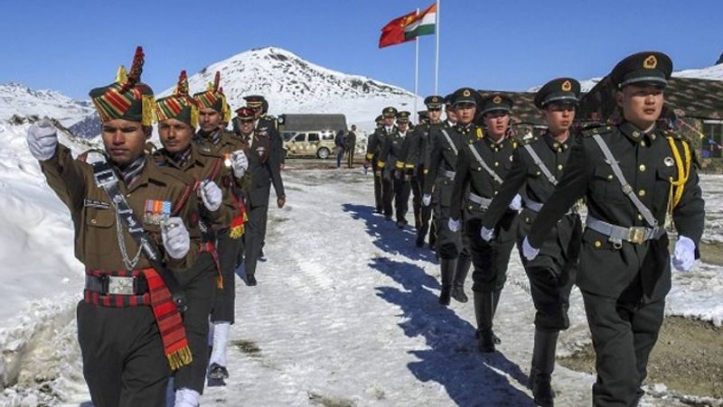 pangong lake area dominating by indian army Chinese control 4 finger bsm