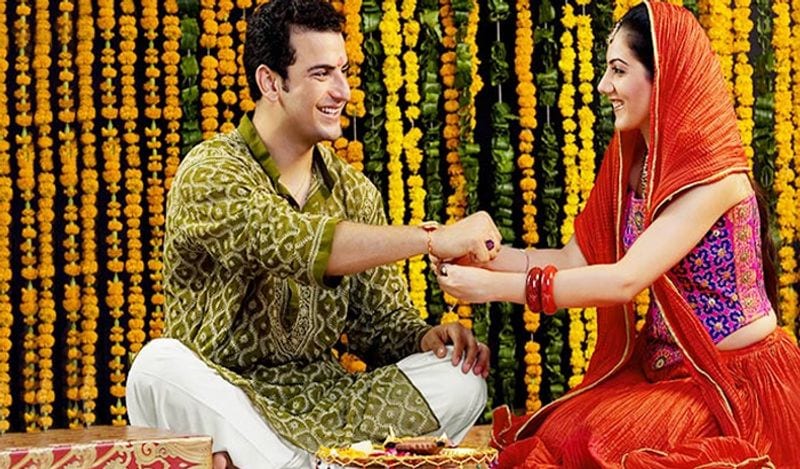 Not brother and sister actually husband and wife first started Raksha Bandhan festival kph