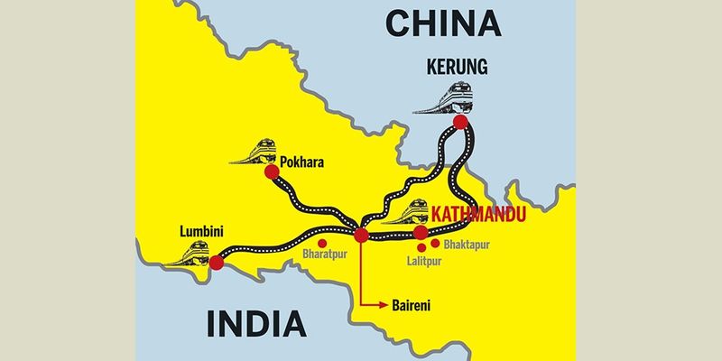 China Railway Project in Nepal near india border xi jinping kp sharma oli pm narendra modi KPP