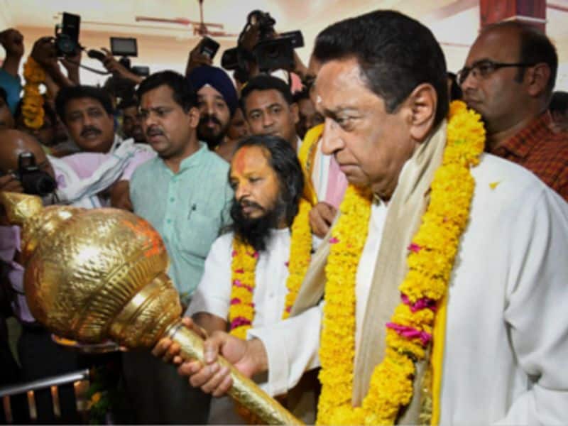 There is an uproar in the Congress, Kamal Nath is making the text of 'Chalisa' of the Bajrangbali