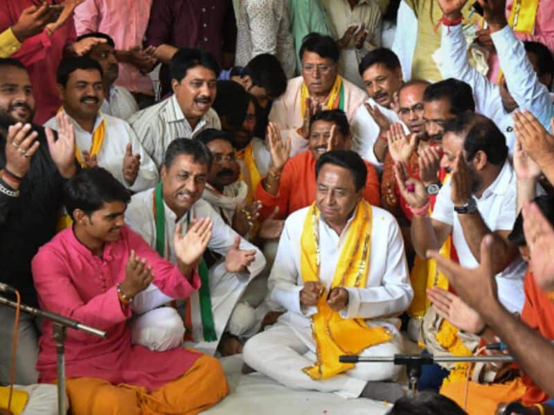 After Hanuman devotee, now Kamal Nath of Congress became Krishna devotee, is eyeing by-election