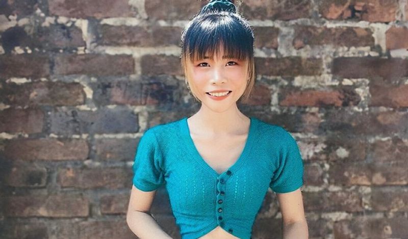 Myanmar woman, 23, with a TINY 13.7in waist that's thought to be the one of the world's smallest claims she simply eats healthily