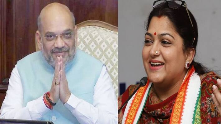 khushbu wishes amit shah will be recovered soon from corona khushbu wishes amit shah will be recovered soon from corona