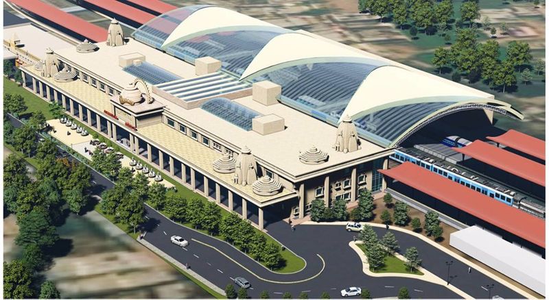 Ayodhya railway station to be re developed on temple model budget raised KPP