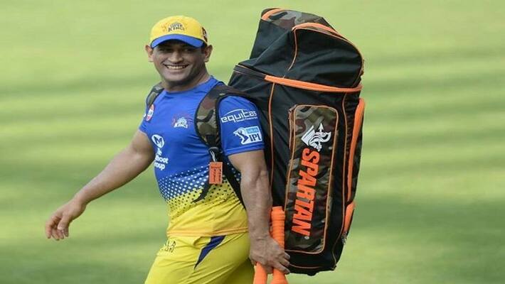 MS Dhoni start practice after long Interval MS Dhoni start practice after long Interval