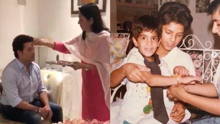 Sachin Tendulkar, Shikhar Dhawan,Yuvraj Singh celebrate raksha bandhan slightly different way this year spb Sachin Tendulkar, Shikhar Dhawan,Yuvraj Singh celebrate raksha bandhan slightly different way this year spb