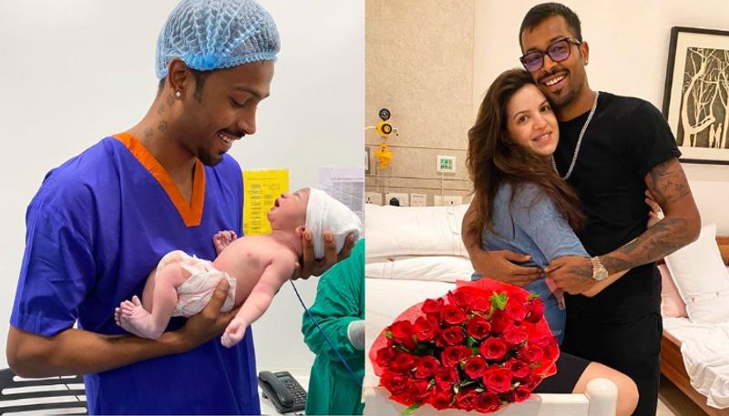 Hardik Pandya and Natasa Stankovic celebrate baby's arrival with these adorable pics