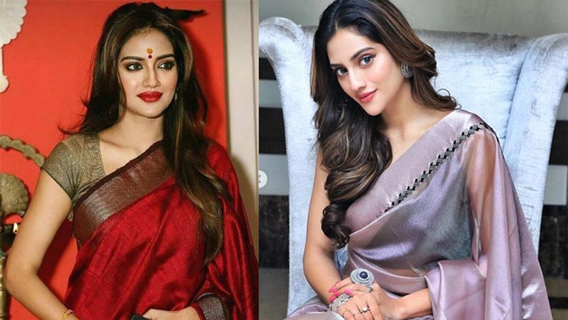 Nusrat Jahan Celebrate Rakhi with Husband Nikhil Jain and brother KPG