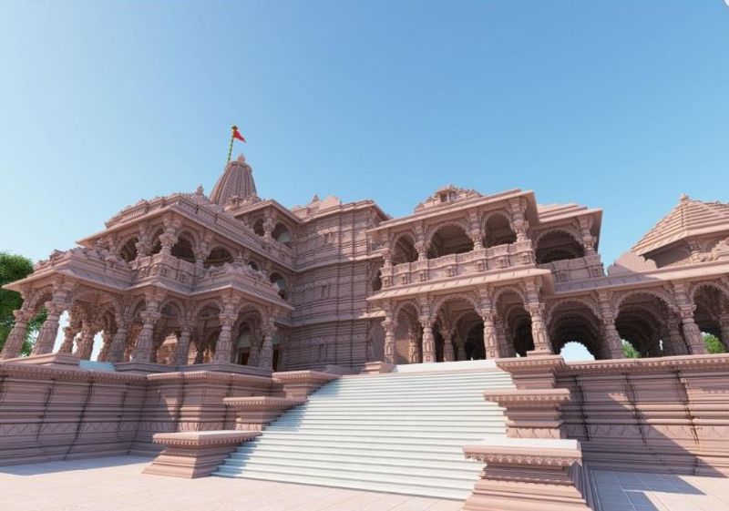 ರಾಮನಾಥ್ ಕೋವಿಂದ್ ನೀಡಿದ ಚೆಕ್ ಸ್ವೀಕರಿಸಿದ ರಾಮಜನ್ಮಭೂಮಿ ತೀರ್ಥ ಕ್ಷೇತ್ರ ಟ್ರಸ್ಟ್ ಸಹ ಅಧ್ಯಕ್ಷ ಗೋವಿಂದ್ ದೇವ್ ಗಿರಿಜಿ ಮಹರಾಜ್ ಸಂತಸ ವ್ಯಕ್ತಪಡಿಸಿದರು.