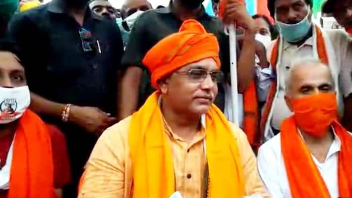 BJP West Bengal president Dilip Ghosh avoiding corona test BTD BJP West Bengal president Dilip Ghosh avoiding corona test BTD