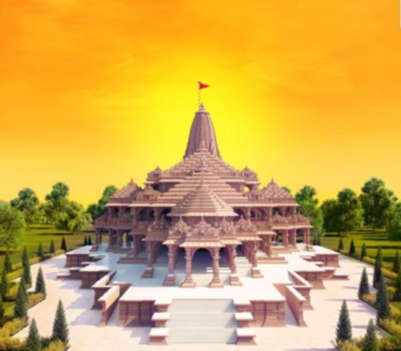 Ram temple celebrated in America Bhoomi Pujan kpn