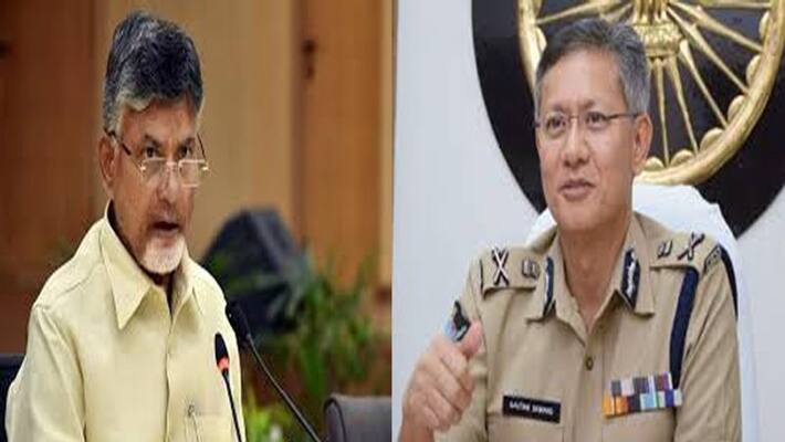 TDP Chief Chandrababu Writes Open Letter to DGP Goutham Sawang TDP Chief Chandrababu Writes Open Letter to DGP Goutham Sawang