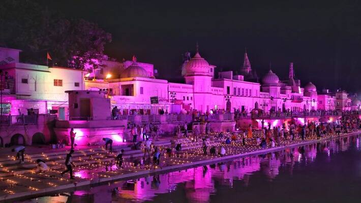 Ram Temple Bhoomi Pujan: Ayodhya all set for grand Bhoomi Pujan with high security, COVID-19 protocols Ram Temple Bhoomi Pujan: Ayodhya all set for grand Bhoomi Pujan with high security, COVID-19 protocols