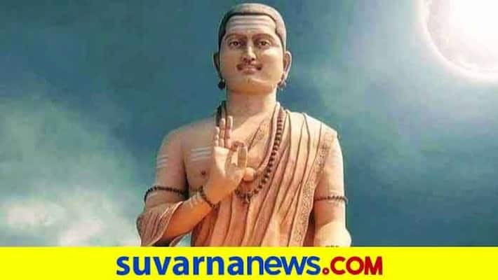 Ramadurga village tense after desecration of Basavanna statue snr Ramadurga village tense after desecration of Basavanna statue snr