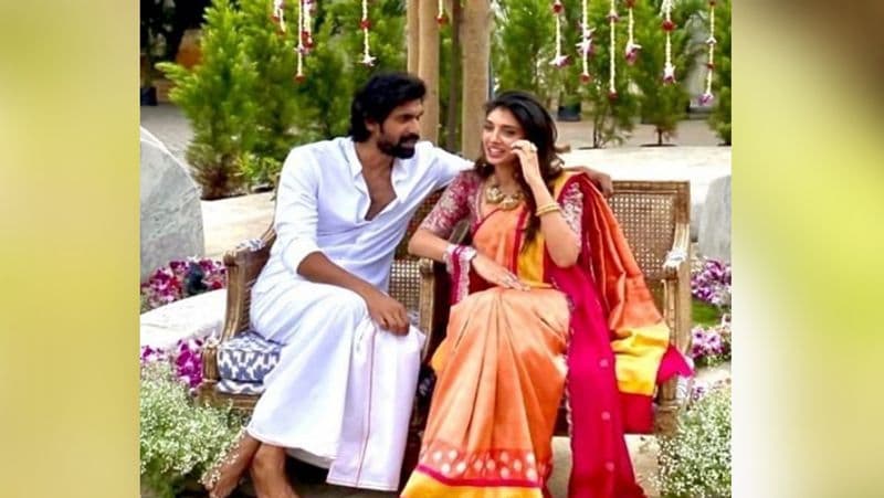 Rana Daggubati, Miheeka Bajaji wedding: Haldi pictures sets off colourful celebration for fans