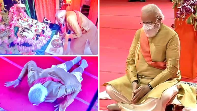 Ram Temple Bhoomi Puja...ramnath kovind was not called because he is a Dalit