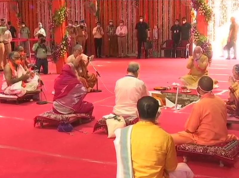 ayodhya ram mandir bhumi pujan pm modi Ayodhya kpn