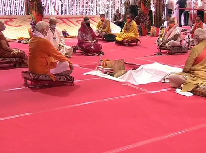 ayodhya ram mandir bhumi pujan pm modi Ayodhya kpn
