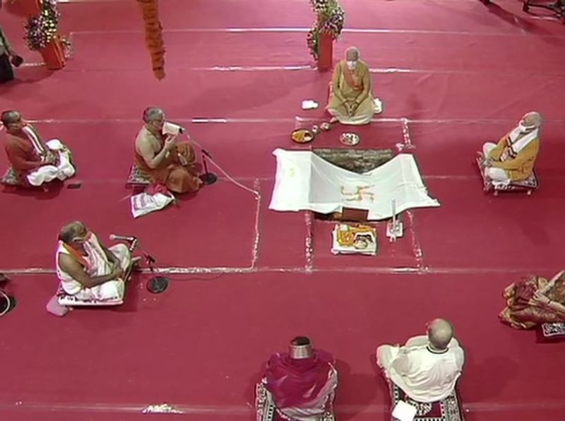 ayodhya ram mandir bhumi pujan pm modi Ayodhya kpn