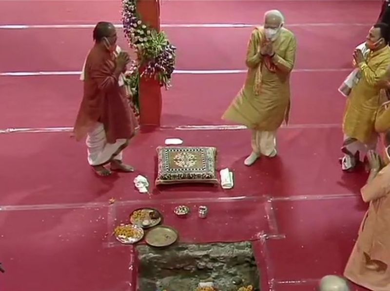 ayodhya ram mandir bhumi pujan pm modi Ayodhya kpn