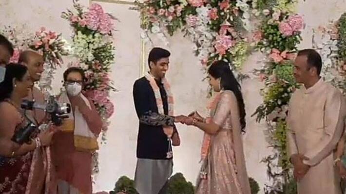telangana mp komatireddy venkatreddy daughter srinidhi reddys engagement telangana mp komatireddy venkatreddy daughter srinidhi reddys engagement