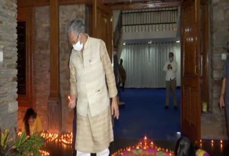 light earthen lamps in the joy of building Ram temple in Ayodhya kpn