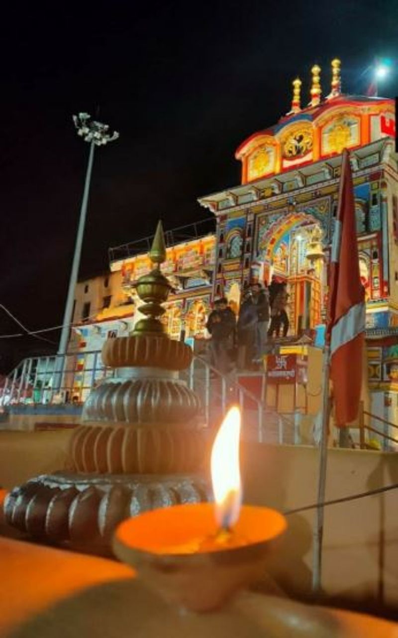 light earthen lamps in the joy of building Ram temple in Ayodhya kpn