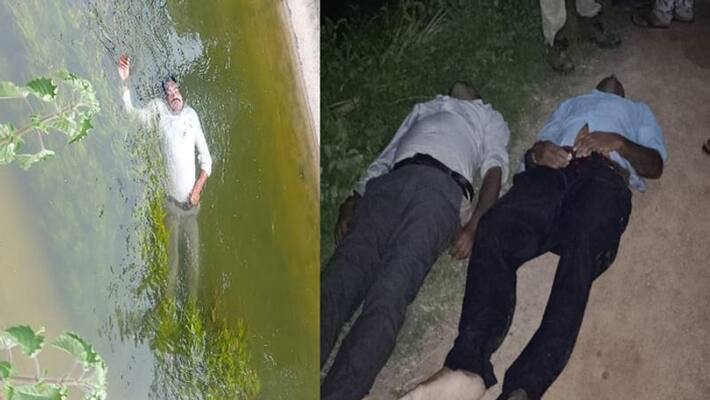 Two plumbers die in karimnagar Two plumbers die in karimnagar