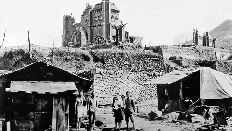 Shocking photos of the Second World War 1945, when the US attacked atomic bombs on the Japanese cities of Hiroshima and Nagasaki kpa