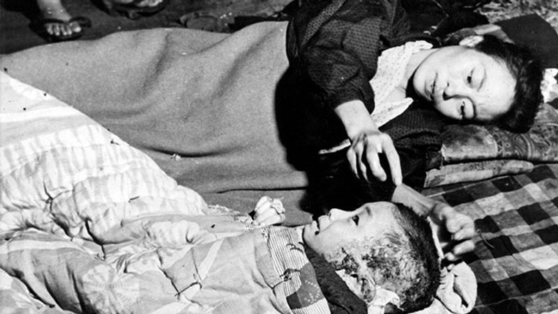 Shocking photos of the Second World War 1945, when the US attacked atomic bombs on the Japanese cities of Hiroshima and Nagasaki kpa