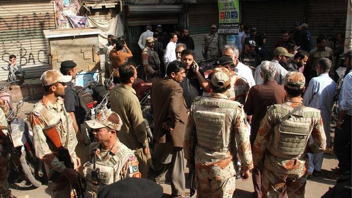 At least 40 injured in grenade attack in Pakistan at Kashmir rally BSS At least 40 injured in grenade attack in Pakistan at Kashmir rally BSS
