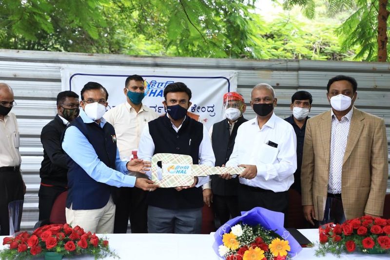 Coronavirus HAL donates ambulances to Karnataka government hospital