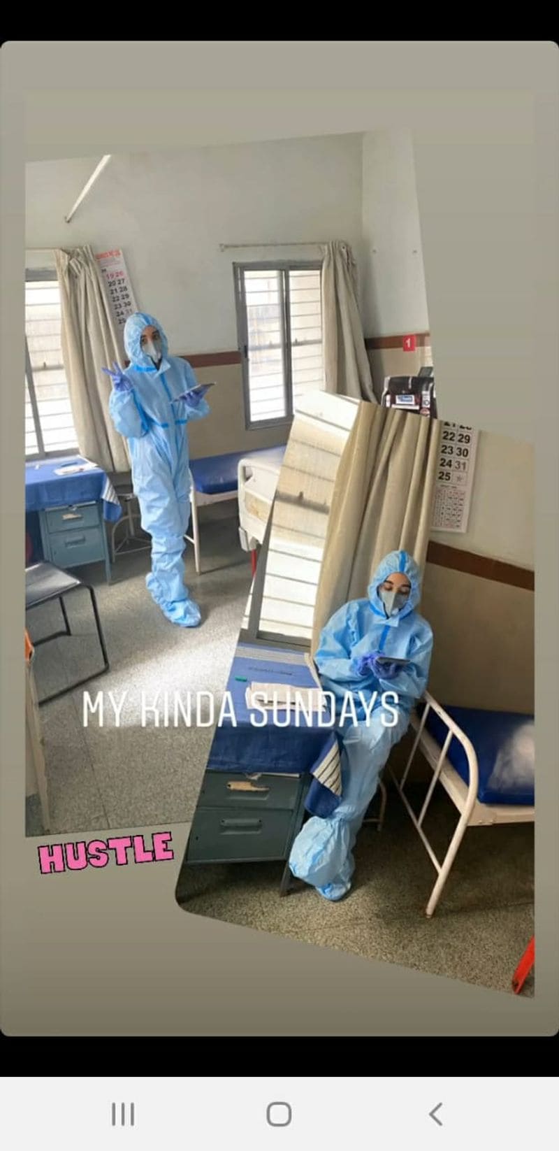 Kannada producer jagadeesh daughter Soundarya covid19 worrier in Kims hospital